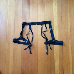 Victoria's Secret Midnight Blue Garter Belt XS/S